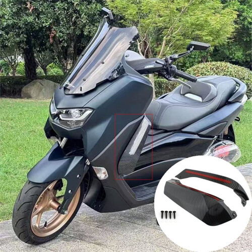 Motorcycle Wind Deflector Leg Knee Protector Side Fairing Windshield for NMAX 155 2020-2024 2