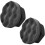2 Pack Large Tire Dressing Applicator Pad, Reusable Hex-Grip Detailing Tool for Applying Shine 1