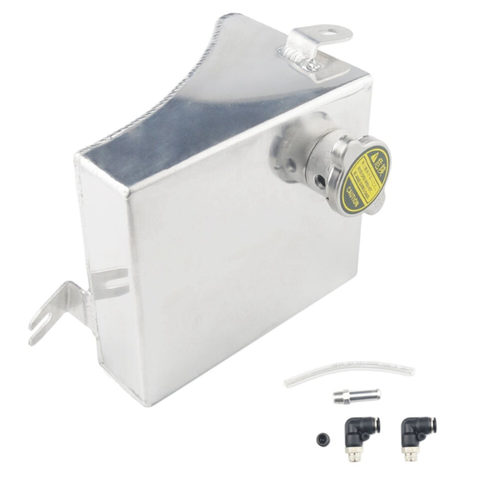 1.5L Cooling Water Tank Aluminum Coolant Overflow Reservoir Kit for 240SX S13 SR20DET KA24DE 1989-1994-image-OPC-PN77VJ6-NEW