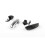 Car Interior Seat Adjustment Button Switch Cover Trim Replacement for ///718/911 Black 3