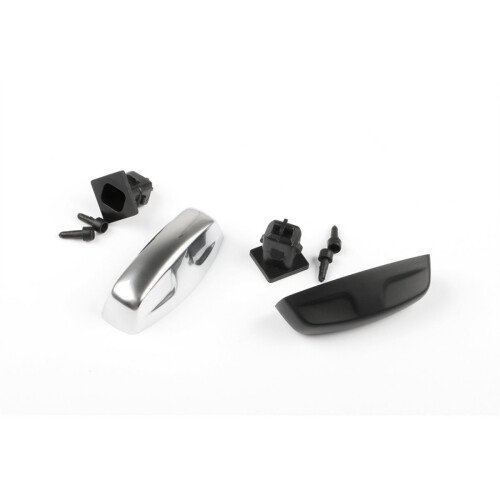Car Interior Seat Adjustment Button Switch Cover Trim Replacement for ///718/911 Black 2
