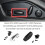 Car Interior Seat Adjustment Button Switch Cover Trim Replacement for ///718/911 Black 11
