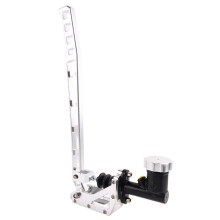 Brake System Hand Aluminum Drift Hydro E-Brake Racing Hydraulic Handbrake Long Level Gear Kit Silver