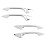 1Set Door Handle Cover Trim for GLA200 ML Exterior Pull 1