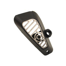 Motorcycle Exhaust Pipe Decorative Cover Decorator Port Protective for 450MT 450 MT CF450MT Black