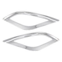 Rear Bumper Lamp Frame Fog Light Cover Trim for 2019-2020