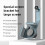Car Phone Holder Screen Side Mount Adjustable Magnetic Support Frame 360 Rotatable Universal Holdler Base 7