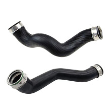 1Pair Engine Turbocharger Intercooler Hose Cooling for E Glass E320 W211 2115282682 2115282482