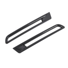 Rear Fog Light Frame Lamp Covers Trim for 2021-2022 Black