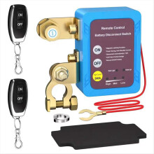 12V 500A Car Remote Control Battery Disconnect Switch Set Earth Leakage Protection Cut