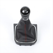 5 Speed Gear Knob Shift Stick Gaiter Cover Replacement for Golf 6 Car Accessories