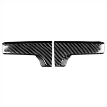 Real Hard Carbon Fiber Sticker for BRZ GR86 2022-2024 Seat Adjustment Handle Interior Trim(Black)