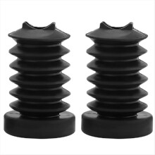 Rubber Rear Fork Boots Covers Protector for Touring Street Glide Road 1997-2013