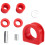 Rack and Pinion Bushing Set Bogie Kit for Pickup 8.10103G Red 2