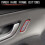 Car Seat Memory Adjustment Button Trim Frame for 2024 Interior Accessories Red 2