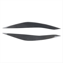 For 5 Series F10 F11 2011-2014 Car Eyelid Front Headlight Eyebrow Cover Eye Lid Trim Sticker
