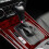 Gear Shift Panel Cover Kit Red Wood Grain for - C-Class W204 2007-13 4