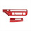 Car Central Control Trim Panel Frame for 2024+ Multi-Function Button Red 10