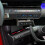 Car Central Control Trim Panel Frame for 2024+ Multi-Function Button Carbon Fiber Pattern 3