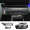 Car Central Control Trim Panel Frame for 2024+ Multi-Function Button Carbon Fiber Pattern 4