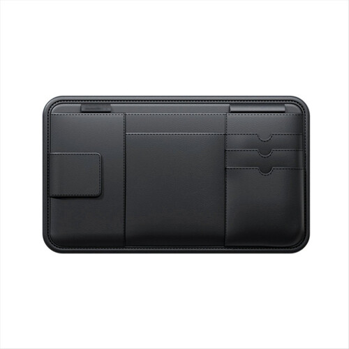 Car Visor Storage Device Multi-Function Light Shield Glasses Bag Card Driver'S License Clip Case Accessories 2