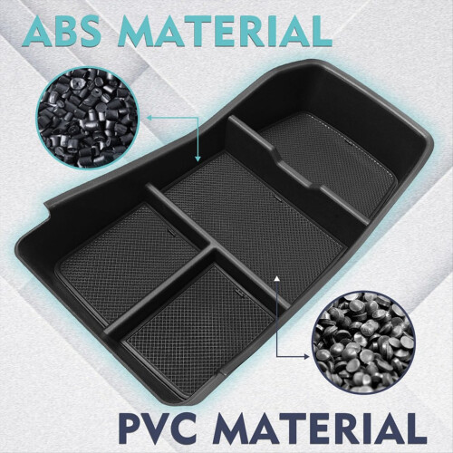 Lower Center Console Organizer Tray Storage Box for EV9 2024 Interior Accessories 1