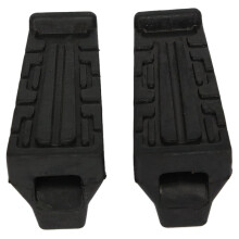 2Pcs Front Foot Rest Peg Rubbers Footrest Handlebars for YBR 125