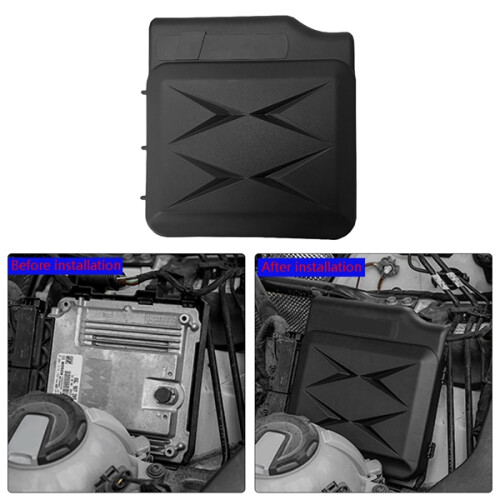 For- Q5 Q5L 2018-2020 ECU Electronic Control Unit Protection Cap Engine Computer Board Dustproof Cover 2