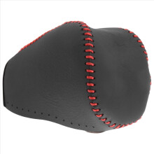 Leather Gear Shift Knob Cover for 4 2014-2019 Automatic Hand-Stitched DIY Collars A