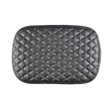 Universal Center Console Lid Cover,PU Leather Armrest Cushion Pad Protector for Most Vehicle, SUV, Truck, Car