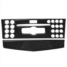 Car Center Console Navigation Air Conditioning Panel Cover CD Control Trim for W204 2007-2010