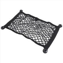 2Pcs 45X25CM Car Trunk Net Pocket Cargo Storage Bag Interior Suitable for Trucks, Cars, SUVs, Boats