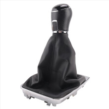 Manual 6 Speed Gear Shift Knob Pen Gaiter Boot Cover Case Collar for Golf 7 A7 MK7 GTD