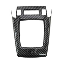 For Forester 2013-2018 Gear Shift Knob Panel Cover Trim Decor Frame Sticker Car Accessories, Bright Carbon Fiber