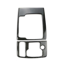 For CX5 -5 2015 2016 Carbon Fiber Gear Shift Box Cover Trim Decoration Frame Interior Car Accessories High Match