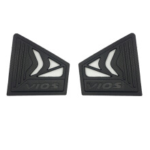 For Vios Sedan 2014-2020 Exetrior Rear Car Side Window Louver Vent Cover