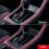 Car Carbon Fiber Central Control Gear Shift Panel Decal Interior Modification for / 2015-2020 4