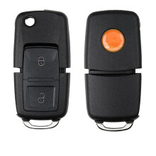 XKB508EN Wire Universal Remote Key 2 Button Fob B5 Style for VVDI Tool 5Pcs/Lot