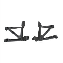 Motorcycle Rear Passenger Footpegs Foot Rest Bracket for R1250GS R1200GS R1200 GS LC Adventure 2013-2023 Black