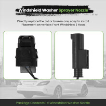 Left or Right Windshield Washer Sprayer Nozzle Jet 2308600347 for C E SL -CLASS W203 W211 R230 R171
