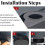 Lifting Jack Pads for /S/, 4 Discs with Storage Box,Chassis Rubber Pad 4