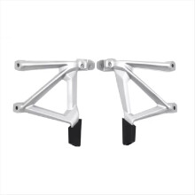 Motorcycle Rear Passenger Footpegs Foot Rest Bracket for R1250GS R1200GS R1200 GS LC Adventure 2013-2023 Silver
