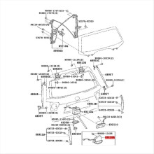 Power Liftgate Boot Trunk Lock Motor Actuator 69110-0C041 for 2008-2020 Back Door Latch 691100C040