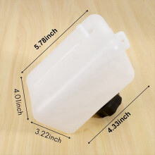 2pcs 1L Mini Moto Dirt Bike Plastic Petrol Gas Tank
