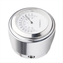 22-25mm Motorcycle Watch Thermometer Temp Gauge Waterproof Moto Styling Accessories Handlebar White