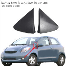 Left+Right Side Rearview Mirror Triangle Corner Cover Trim for US 2005-2008 60118-0D100/52030 60117-0D100