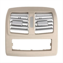Car Rear Console Air Outlet Panel Grille Cover Vent Frame for E W212 09-2014 2128300454 Beige