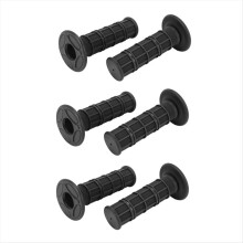 3pair Motorcycle Grips Handlebar Scooter Quad 24mm Motocross Black