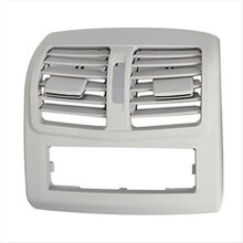 Car Rear Console Air Outlet Panel Grille Cover Vent Frame for E W212 09-2014 2128300454 Gray