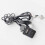 Car Dash Mount USB+TYPE-C Port Panel Interface Extension Cable Adapter Dashboard Vehicle Navigation USB Socket 5